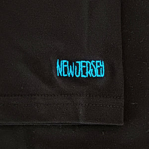 New jersey embroidered on sleeve