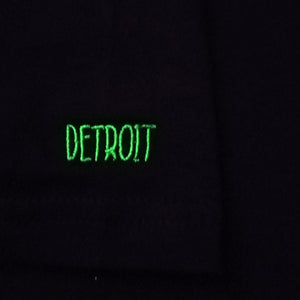 Detroit Black T-Shirt embroidered Eminem detail