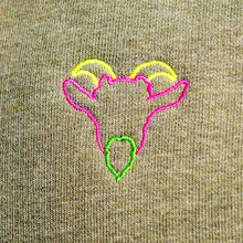 Load image into Gallery viewer, GOAT embroidered detail
